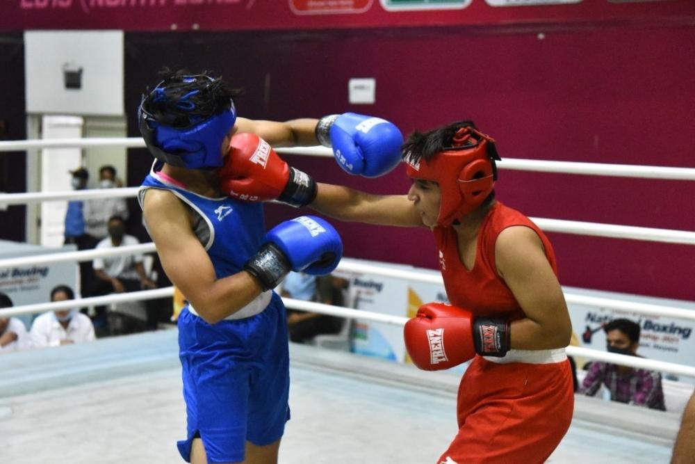 The Weekend Leader - Jr Boxing Championships: Haryana girls clinch 10 gold medals