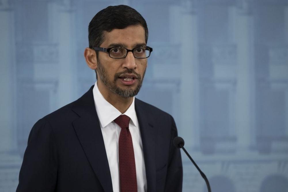 The Weekend Leader - ﻿Pichai commits $1 billion to help publishers create quality news