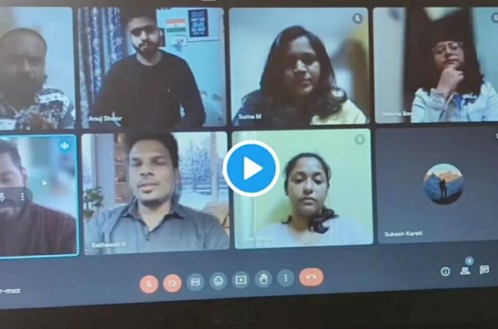 The Weekend Leader - Techies in Karnataka Insist on English During Zoom Call, Video Goes Viral