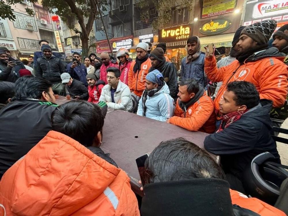 The Weekend Leader - Treat Gig Workers As Human Beings, Not Disposable Data Points: Raghav Chadha