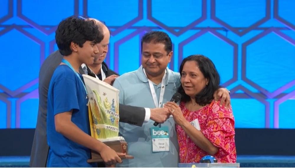 The Weekend Leader - Indian-origin Teen Dev Shah Emerges Victorious at 2023 Scripps National Spelling Bee