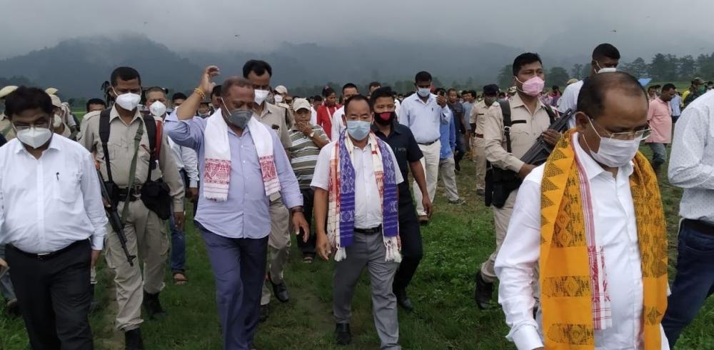 The Weekend Leader - With NE states' border row on, ministers, officials visit areas
