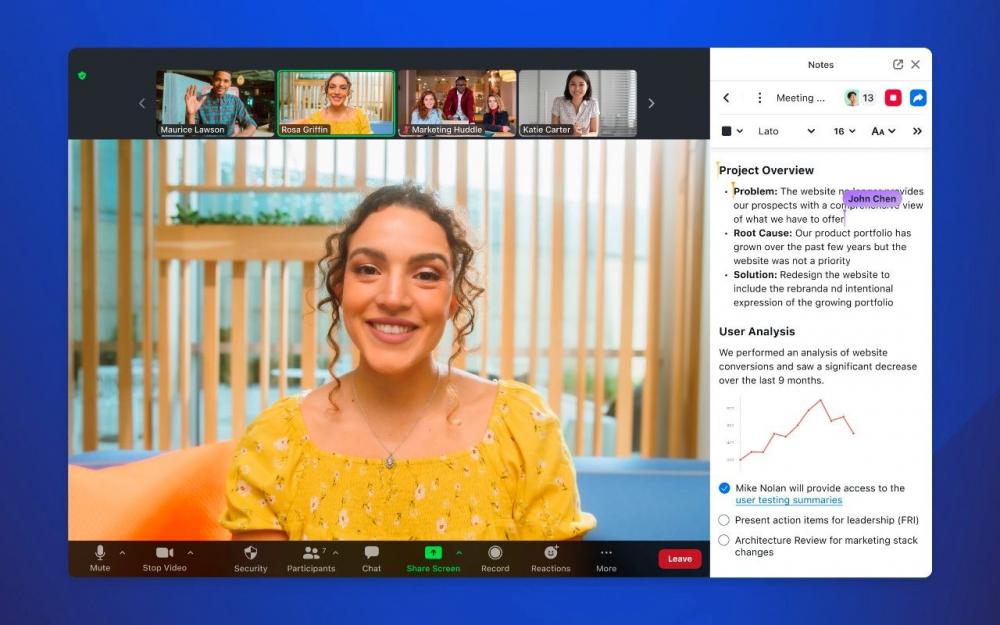 The Weekend Leader - Zoom Unveils 'Notes': Real-time Collaboration Made Easy During Video Calls