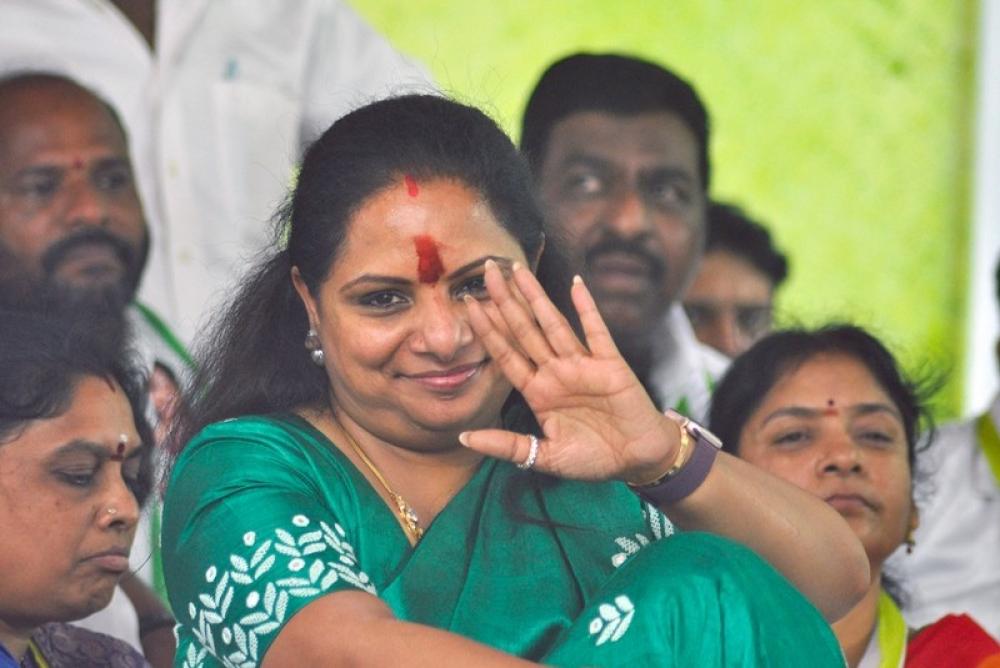 The Weekend Leader - KCR’s Daughter Kavitha Suspended from BRS Amid Family Rift and Power Struggle