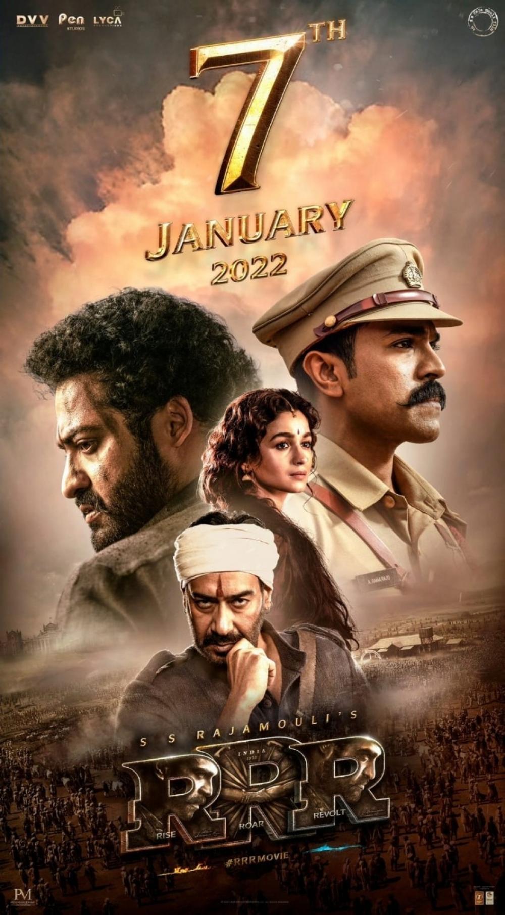 The Weekend Leader - SS Rajamouli's 'RRR' locks Jan 7 as pan-India release date