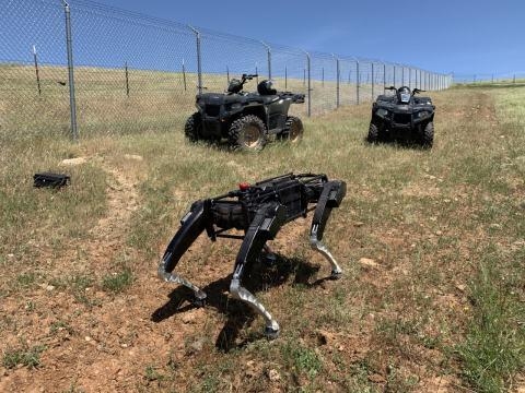 The Weekend Leader - US testing robot patrol dogs on its borders