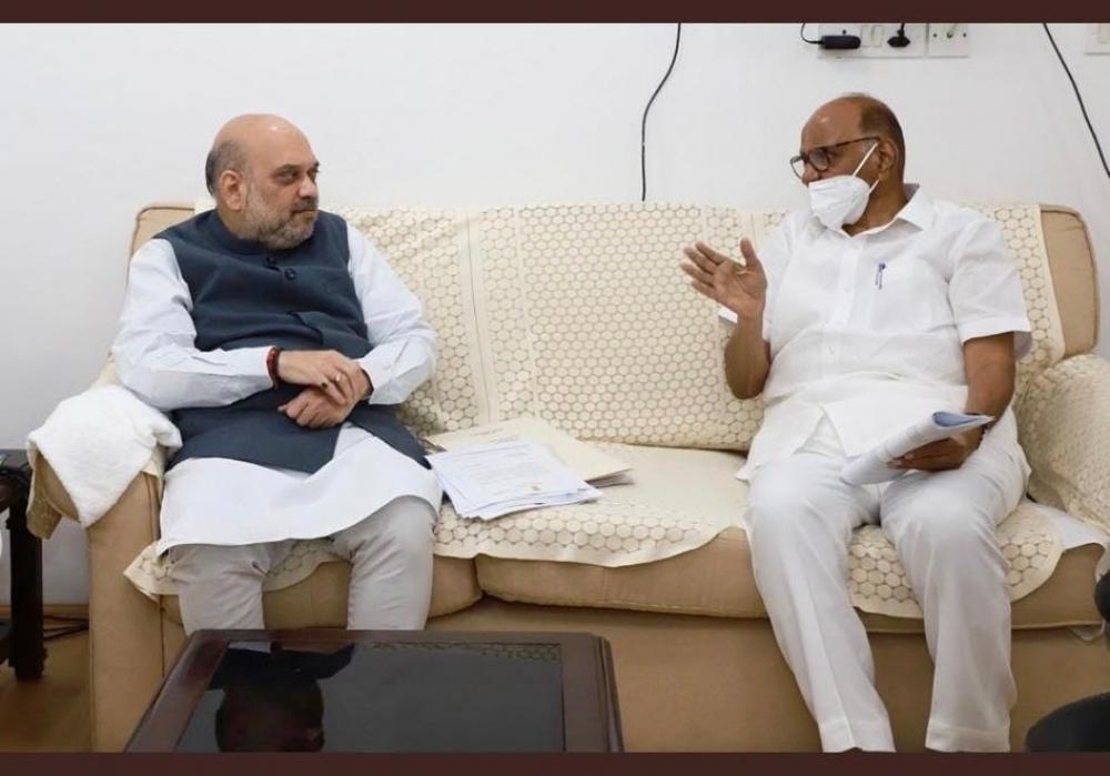 The Weekend Leader - 'Official work': Pawar says amid speculation over meeting with Shah