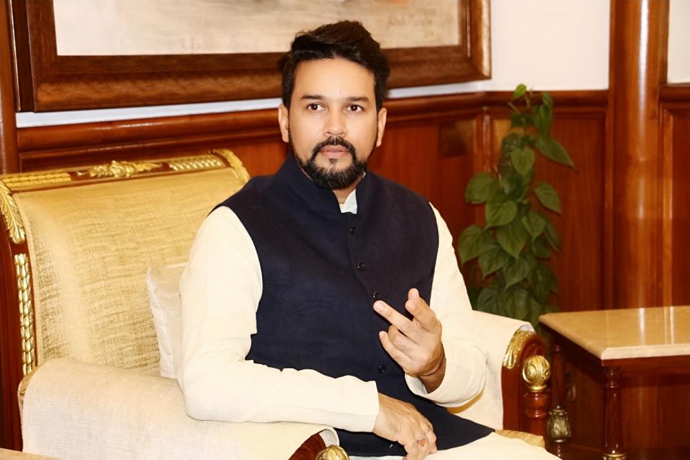 The Weekend Leader - Javelin will become as popular as cricket bat: Sports Minister Anurag Thakur