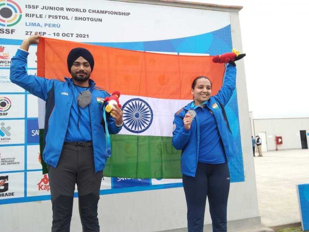 The Weekend Leader - Two more gold medals for India at Jr Shooting World Championship