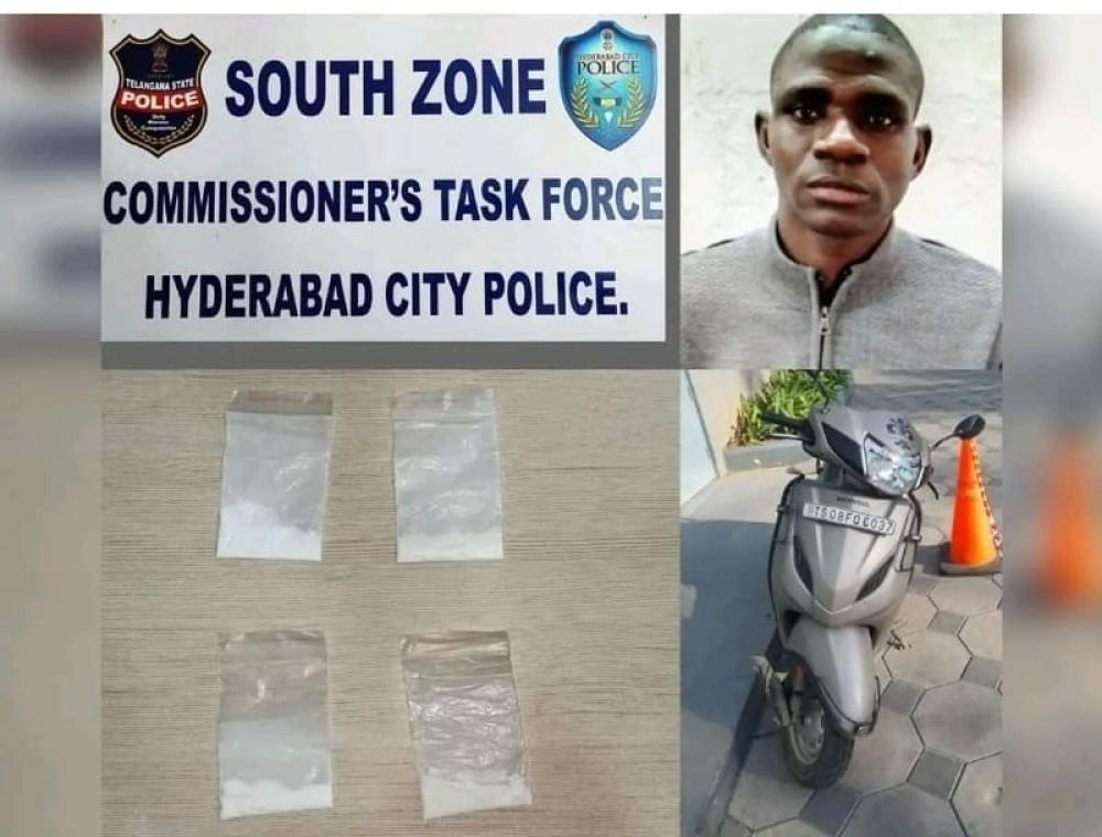 The Weekend Leader - Nigerian arrested in Hyderabad for drug peddling