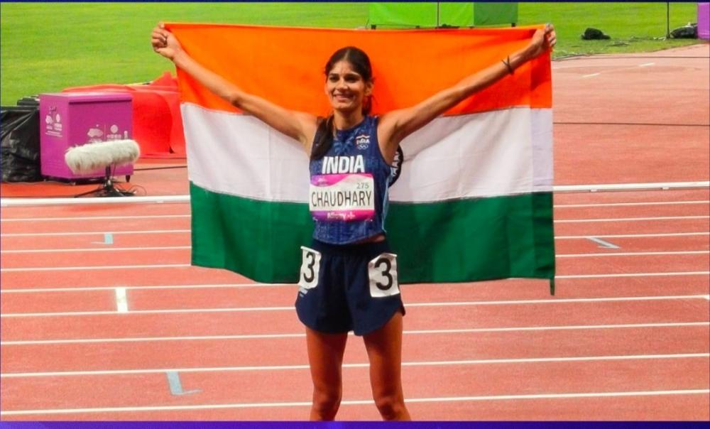 The Weekend Leader - From Sixth to Gold: Parul Choudhary's Stunning Victory in Asian Games 5000m Race