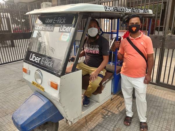 ?Uber deploys 100 e-rickshaws in Delhi for last mile connectivity