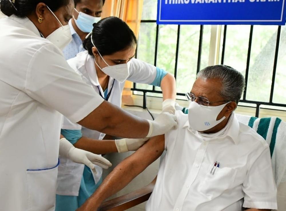 The Weekend Leader - 2.1 million Covid vaccines to arrive in Kerala: Pinarayi Vijayan