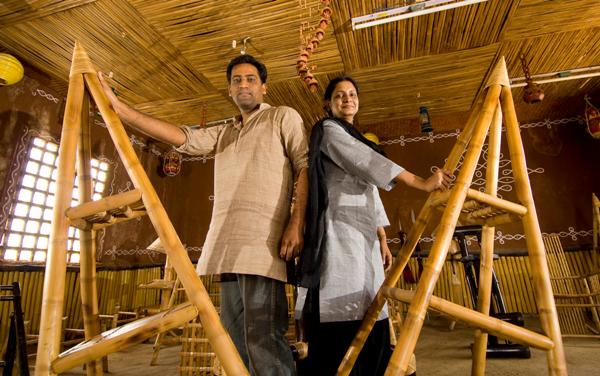 The Weekend Leader - Success story of Bamboo House India owners Prashant Lingam and Aruna Kappagantula