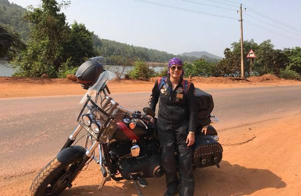 The Weekend Leader - Commander Pooja Rajput's 2,000-km solo coastal ride on her Harley Davidson