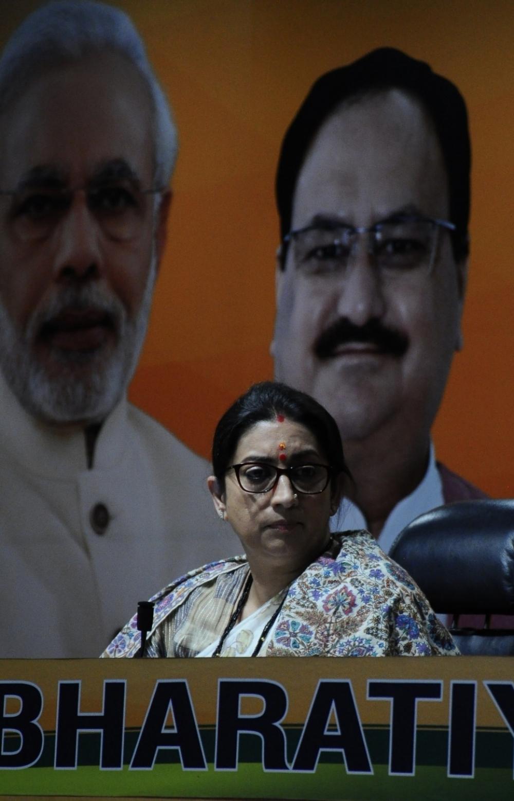 The Weekend Leader - Today, Congress tried to harm the Prime Minister of India: Smriti Irani