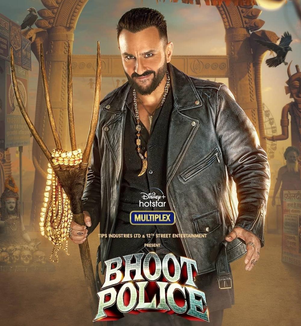 The Weekend Leader - Saif Ali Khan's look as Vibhooti from 'Bhoot Police' revealed