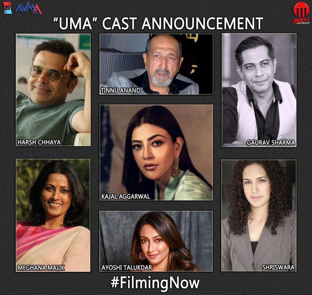 The Weekend Leader - Kajal Aggarwal starts shooting for 'Uma' in Kolkata