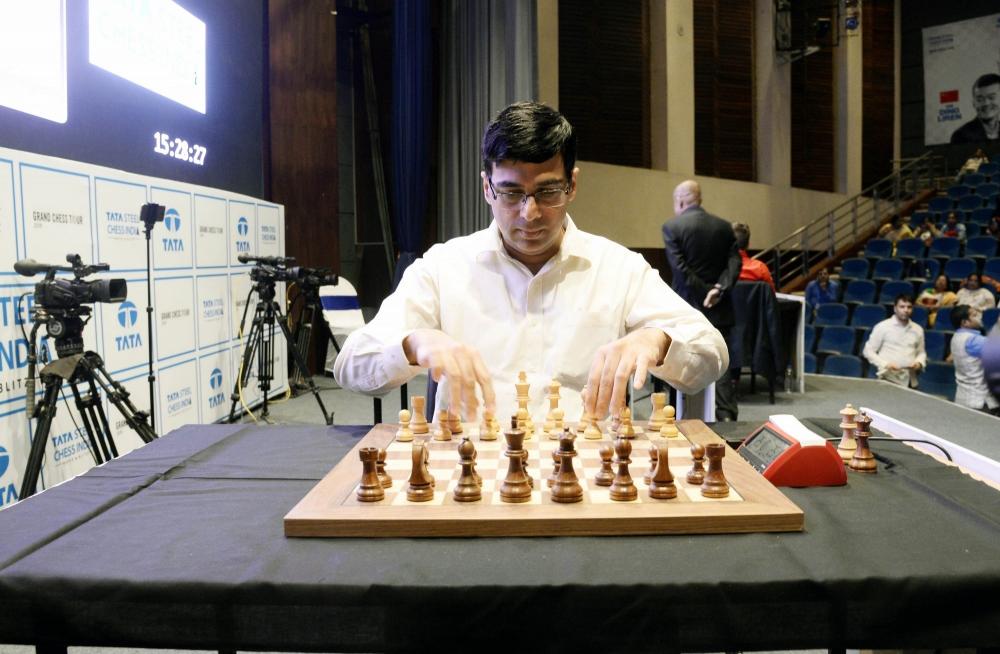 The Weekend Leader - Anand to play first on-board game in Croatia Grand Chess Tour