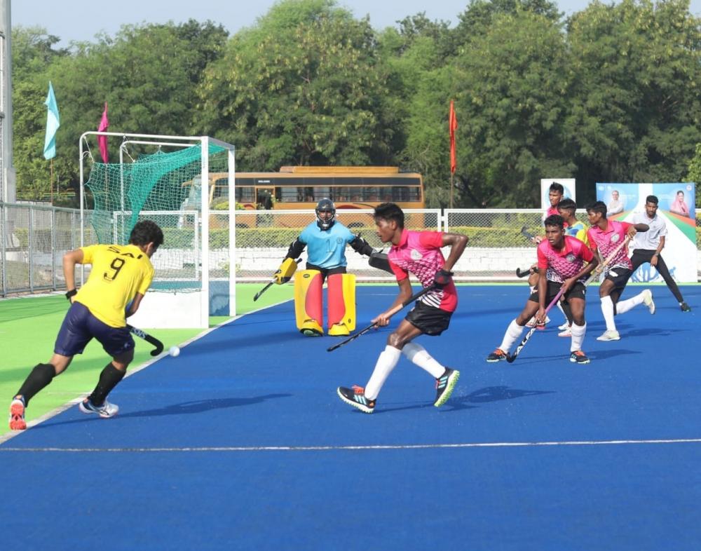 The Weekend Leader - Sub-junior national hockey: SAI Academy overcome Dhyan Chand Academy 3-2