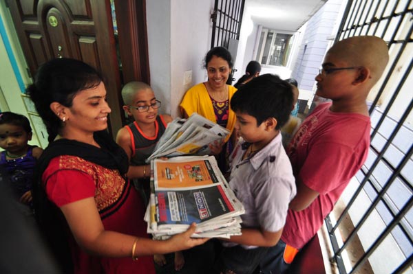 The Weekend Leader - Sridevi Ramesh of FACES helps orphanages 