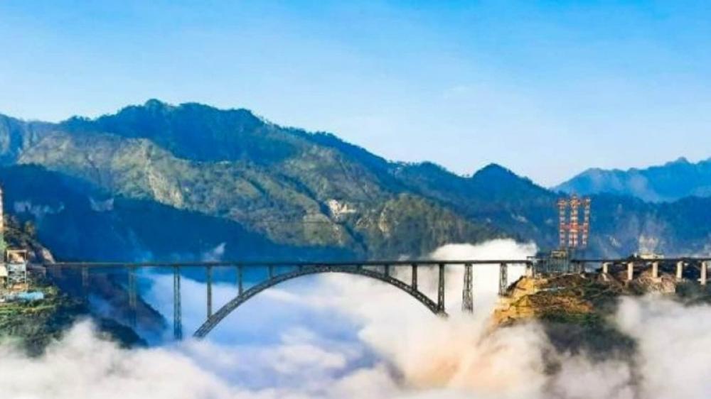 The Weekend Leader - Taller Than Eiffel: World’s Highest Railway Bridge Inaugurated in Kashmir