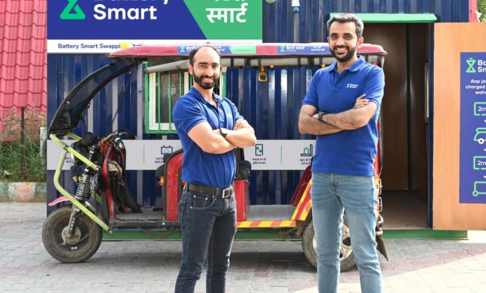 The Weekend Leader - EV Battery Swapping Startup Battery Smart, Founded by IIT Kanpur Alumni, Secures $33M in Funding