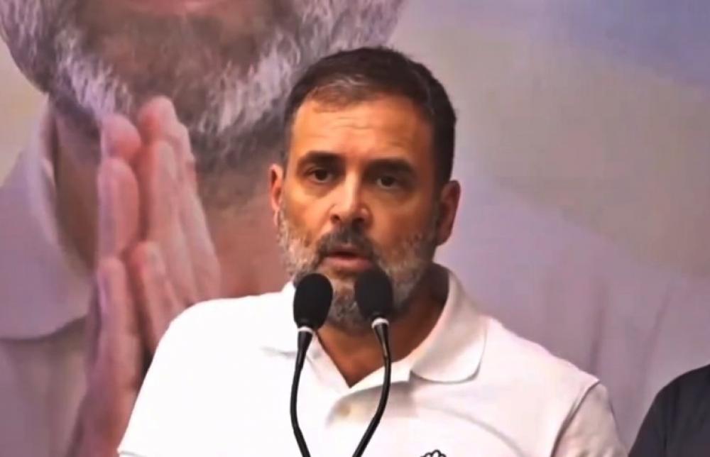 The Weekend Leader - Rahul Gandhi Asserts Congress Will Overthrow BJP in 2027 Gujarat Assembly Elections