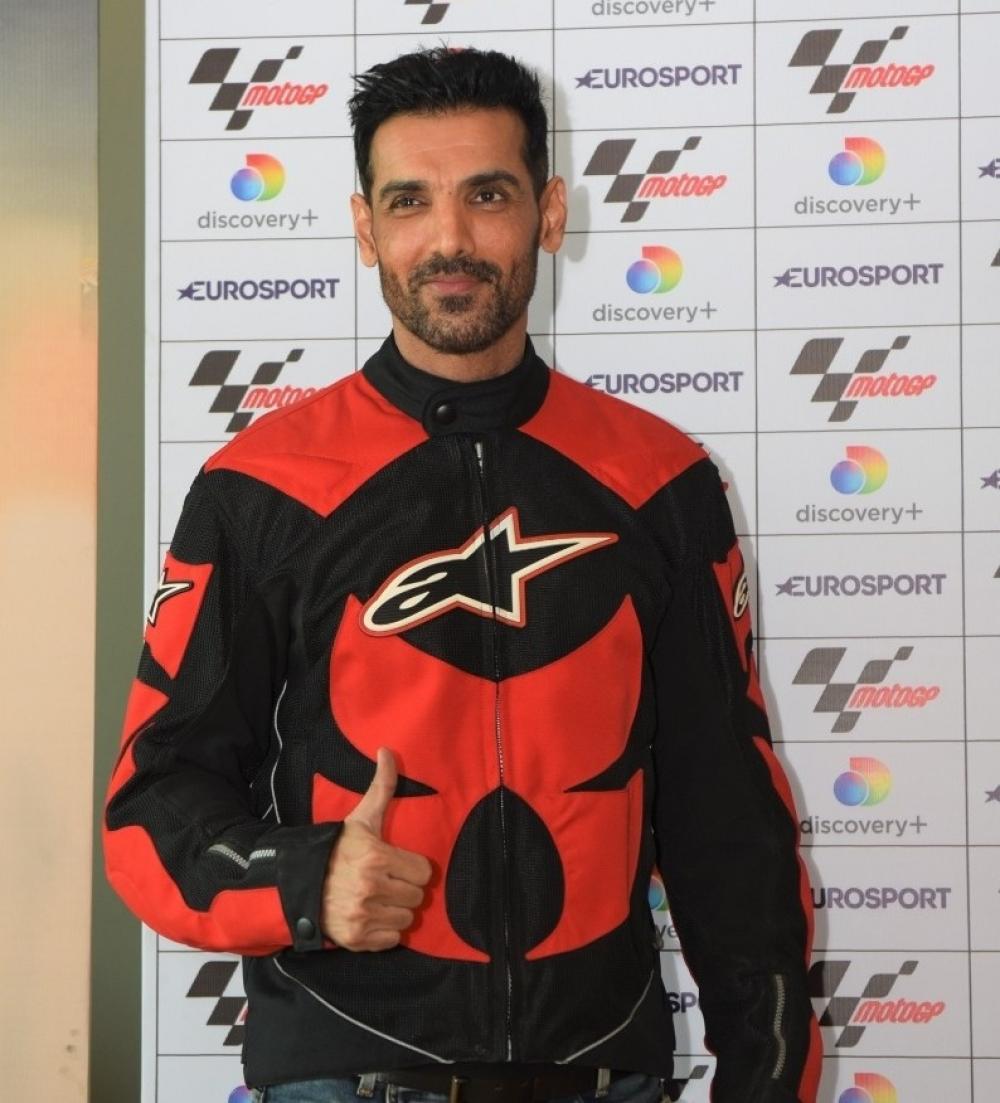 The Weekend Leader - Actor John Abraham to promote MotoGP in India