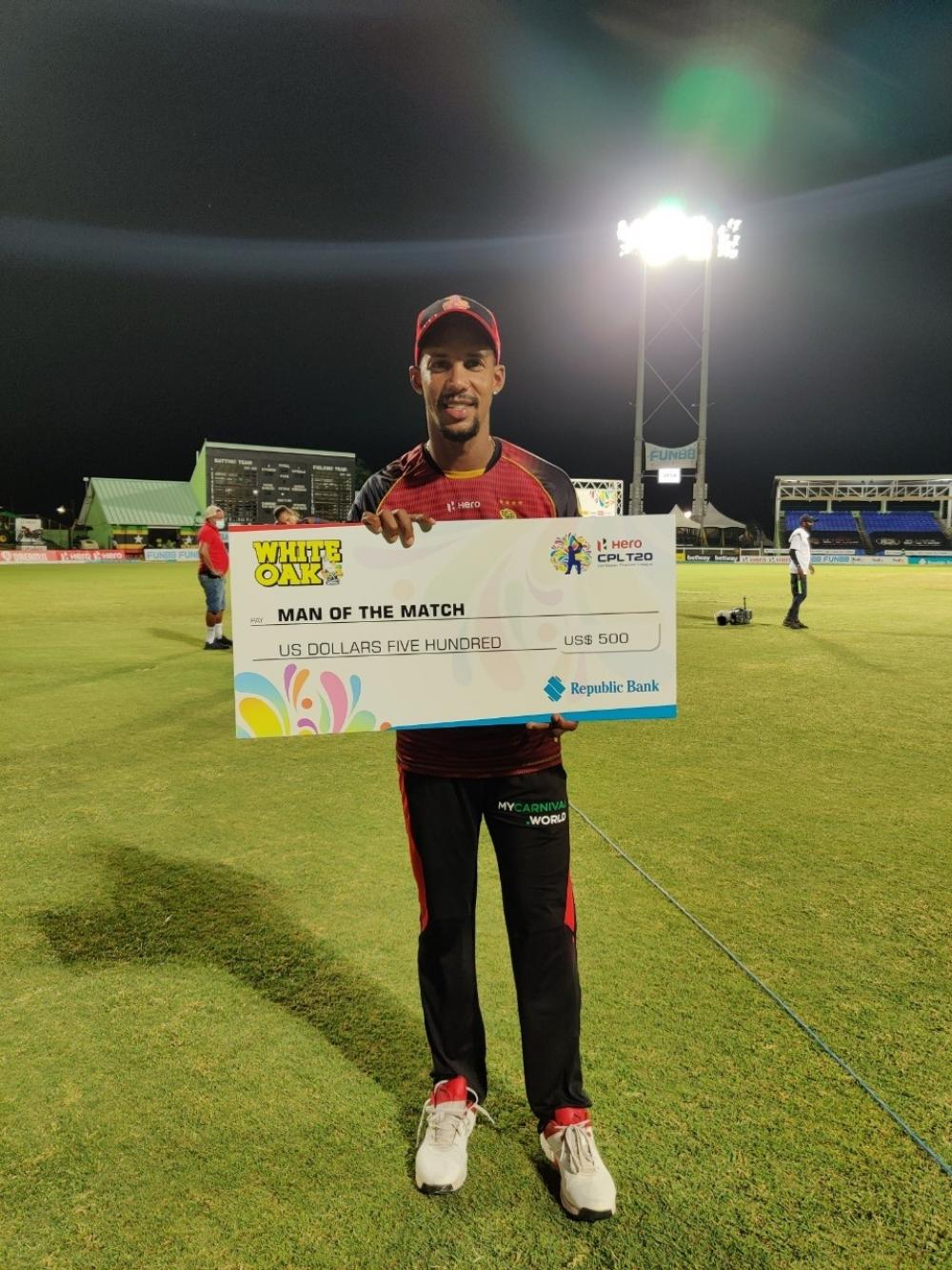The Weekend Leader - CPL 2021: Simmons stars as Trinbago outplay Jamaica; St Kitts lose again