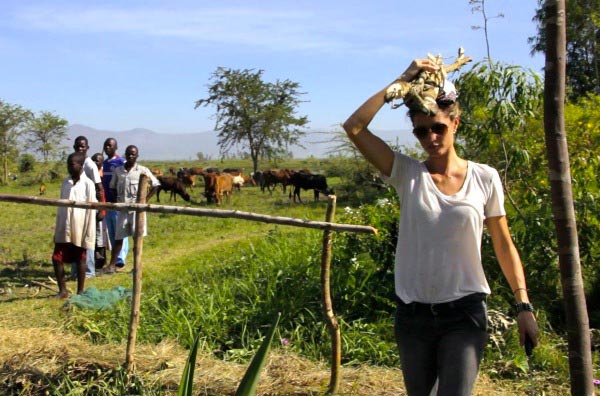 The Weekend Leader - UNEP Goodwill Ambassador for the Environment Gisele BÃ¼ndchen's visit to Kenya
