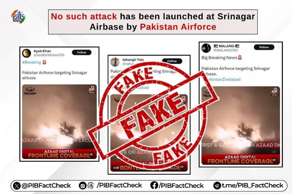 The Weekend Leader - Pakistan Floods Social Media With Misinformation After India's 'Operation Sindoor'