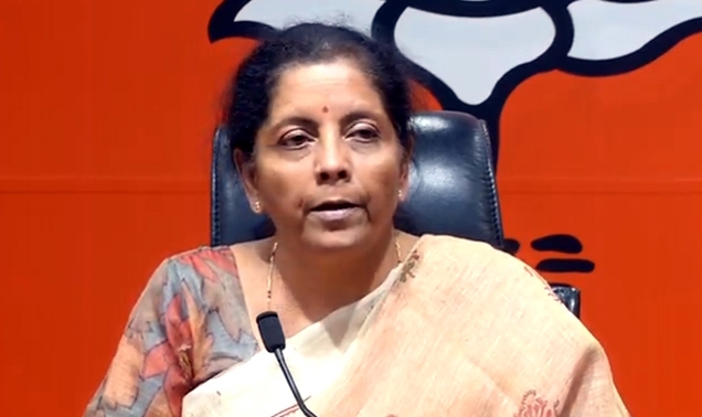 The Weekend Leader - Sitharaman lays foundation stone for Khadi workers' shed in Andhra village
