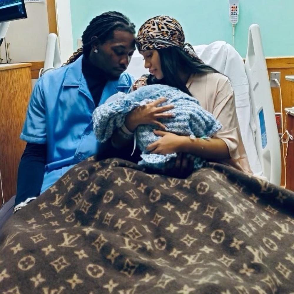 The Weekend Leader - Cardi B, husband Offset welcome second child
