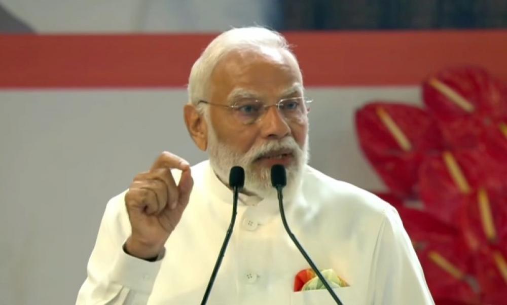 The Weekend Leader - PM Modi Launches Year-Long Celebration Of 150 Years Of Vande Mataram