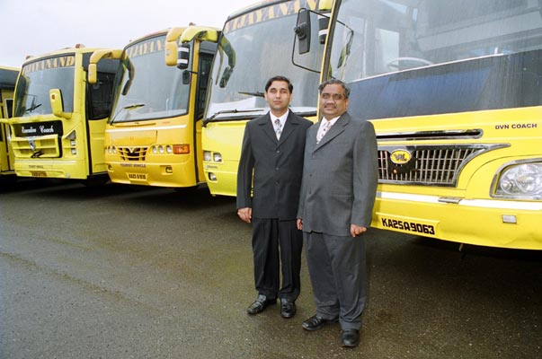 He started transport business with a single lorry, but today owns 4,300 vehicles