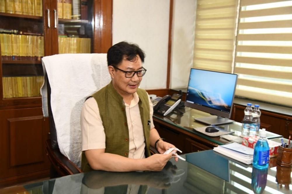 The Weekend Leader - Kiren Rijiju takes charge of Law Ministry