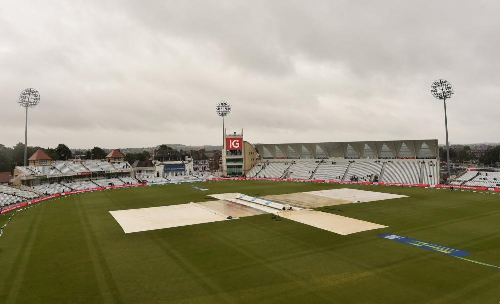 The Weekend Leader - 1st Test: Rain plays spoilsport as match ends in a draw