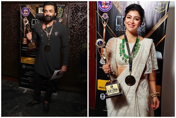 The Weekend Leader - Bobby Deol wins Best Actor for 'Aashram' at 27th Lions Gold Awards