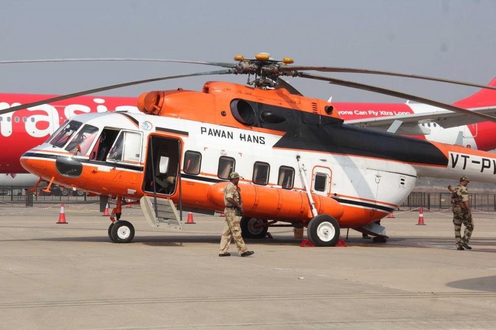 The Weekend Leader - Government again tries to sell Pawan Hans, invites EoIs