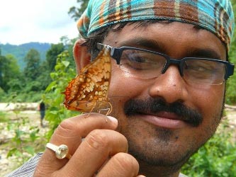 The Weekend Leader - Arjan Basu Roy | Nature Mates, Kolkata | Banabitan Butterfly Garden