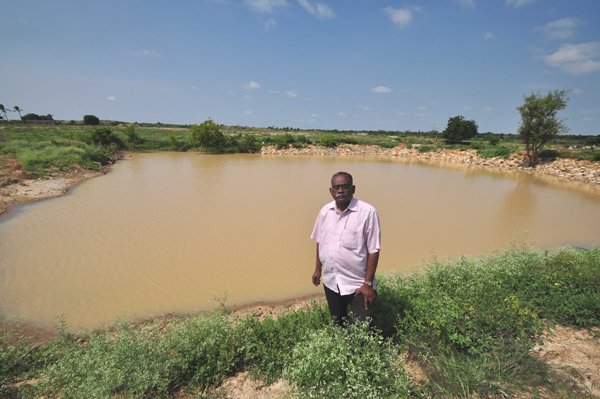The Weekend Leader - ‘Water Magician’ Ayyappa Masagi turns dry lands into green patches 