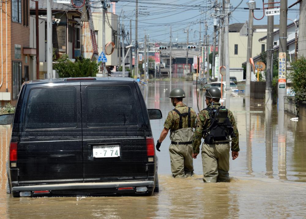 The Weekend Leader - Typhoon Lupit makes landfall in Japan