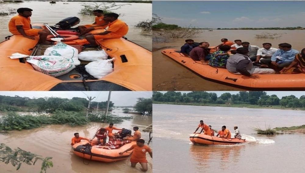 The Weekend Leader - Rajasthan: SDRF rescues 161 people from flood affected districts