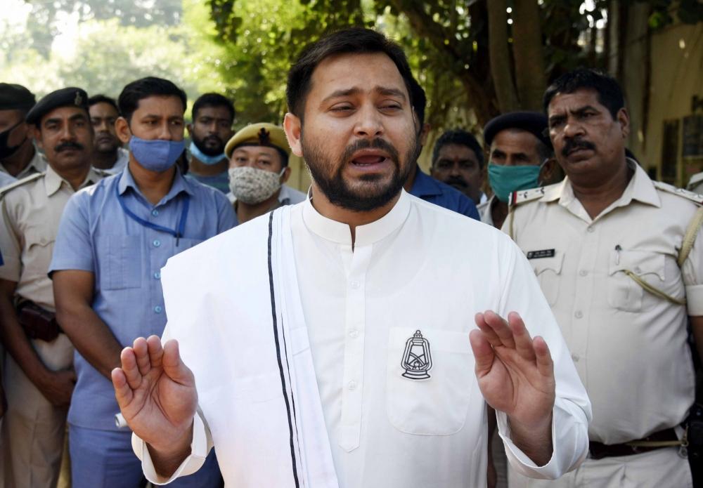 The Weekend Leader - ﻿Tejashwi may dislodge Nitish with thumping win: Predict some exit polls