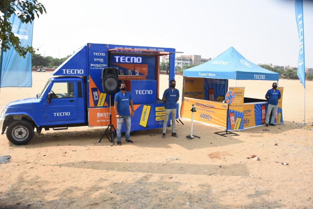 The Weekend Leader - TECNO takes 'Moving Retail Shop' to rural India