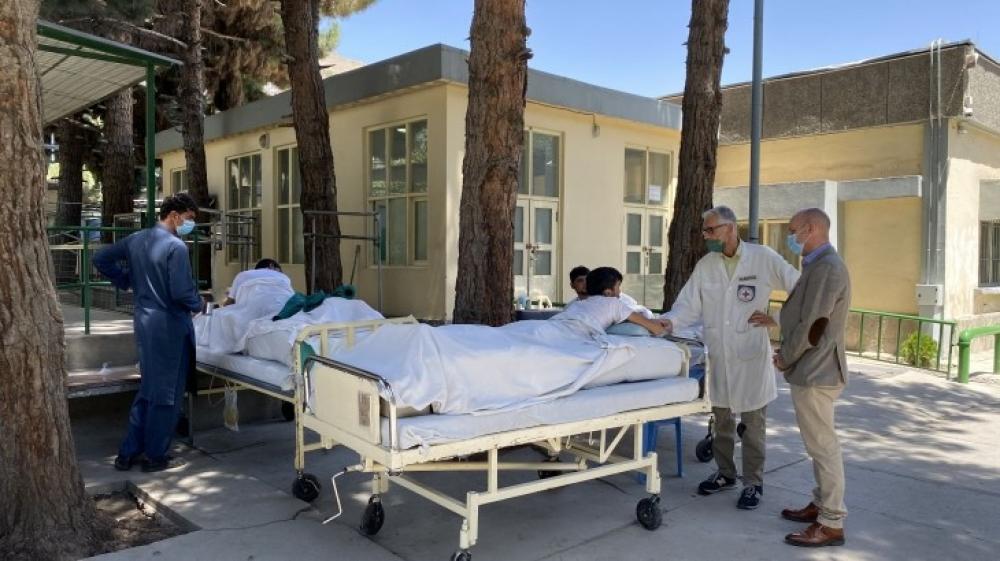 The Weekend Leader - Red Cross treats over 4,000 injured Afghans in 10 days