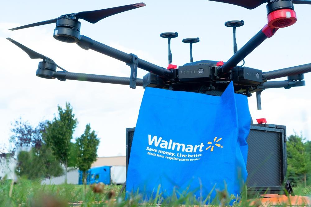 The Weekend Leader - Walmart tests drone delivery amid competition with Amazon