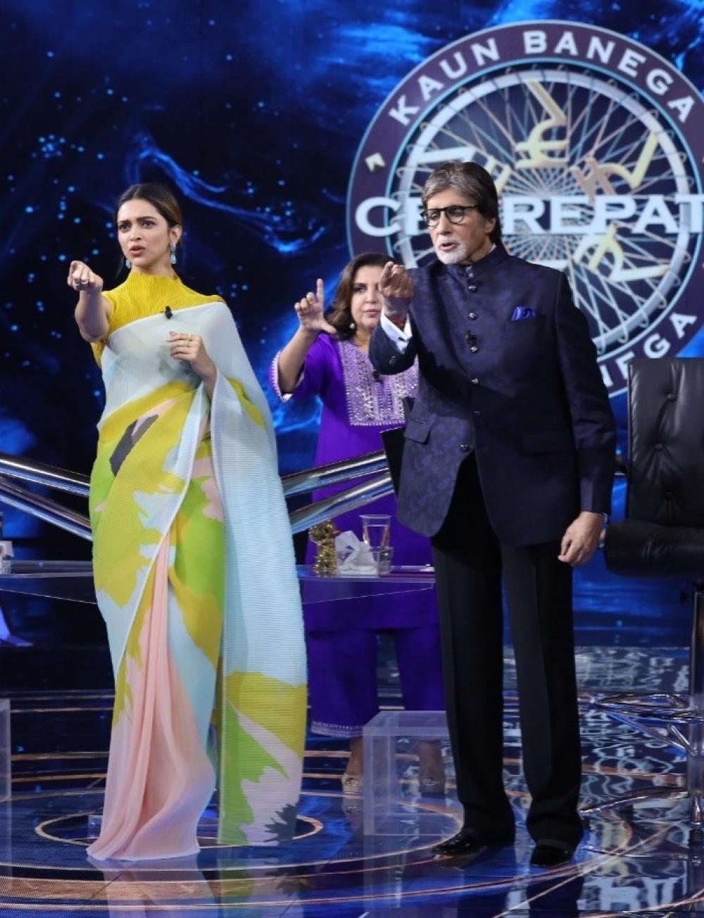 The Weekend Leader - Show Preview: Deepika gets candid with Big B on the hot seat of 'KBC 13'