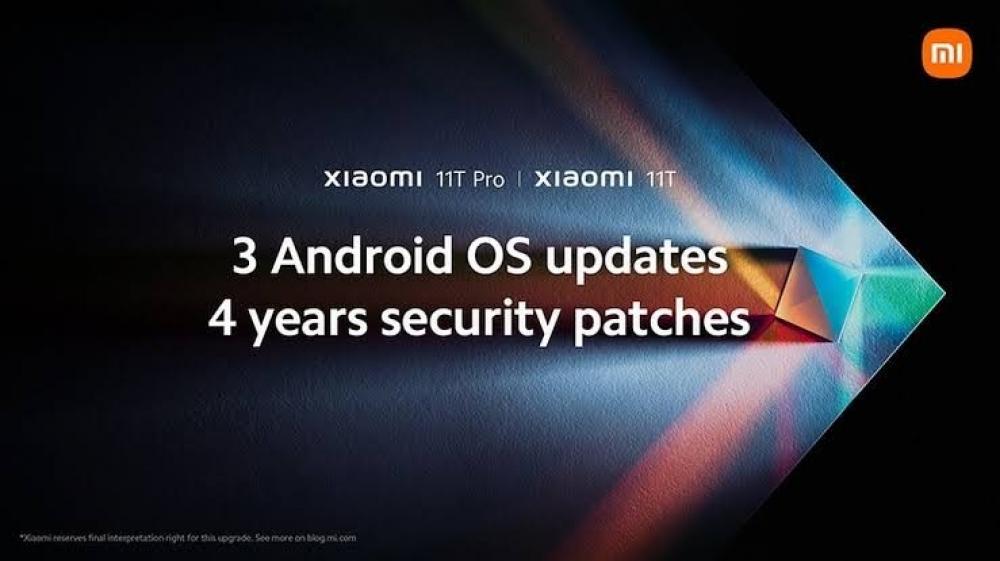 The Weekend Leader - Xiaomi 11T series to get 4 years of security updates